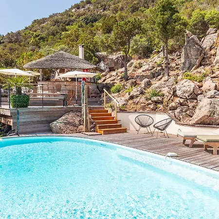 Superbe Avec Piscine Chauffée Et Vue à Palombaggia Villa Porto Vecchio