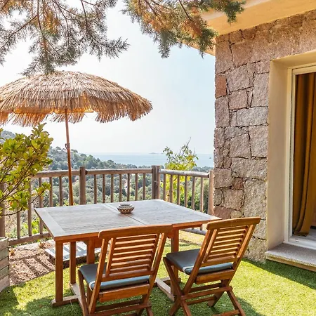 Superbe Avec Piscine Chauffée Et Vue à Palombaggia Villa *