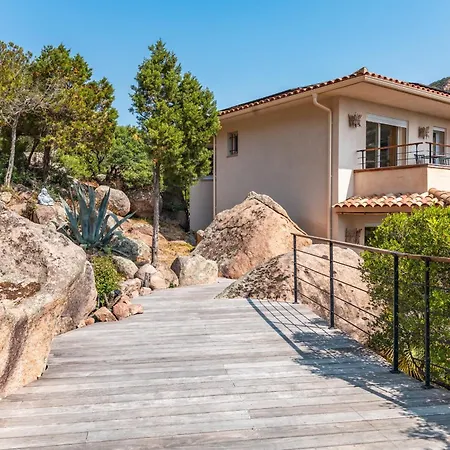 Superbe Avec Piscine Chauffée Et Vue à Palombaggia Porto Vecchio
