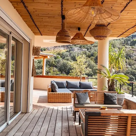 Superbe Avec Piscine Chauffée Et Vue à Palombaggia